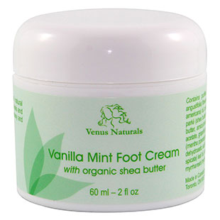vanilla mint foot cream